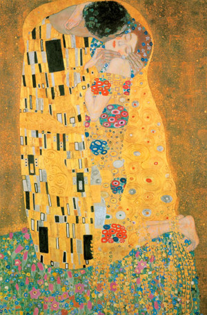 Piatnik-Puzzle 1000 Teile: Der Kuss, Klimt