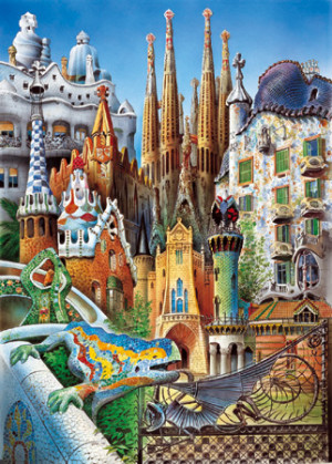 Educa-Puzzle 1000 Teile: Collage