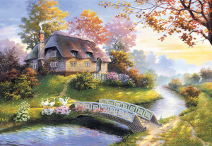 Castorland-Puzzle 1500 Teile: Cottage
