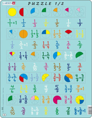 Lernpuzzle - Bruchrechnung