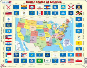 Double Challenge - USA und Flaggen