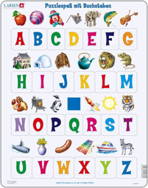 Puzzlespaß mit Buchstaben