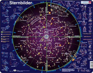 Lernpuzzle - Sternbilder
