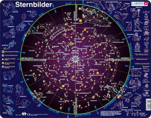 Larsen-Puzzle 70 Teile: Lernpuzzle - Sternbilder