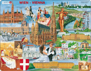 Larsen-Puzzle 64 Teile: Wien
