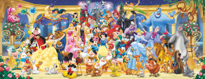 Ravensburger-Puzzle 1000 Teile: Disney Gruppenfoto