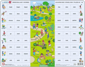Larsen-Puzzle 54 Teile: Learning English 12