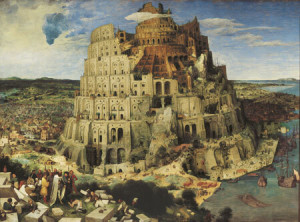 Der Turm zu Babel, Bruegel