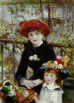 Auf der Terrasse, Renoir