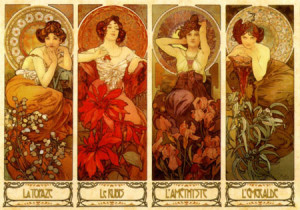 D-Toys-Puzzle 1000 Teile: Die Edelsteine, Mucha