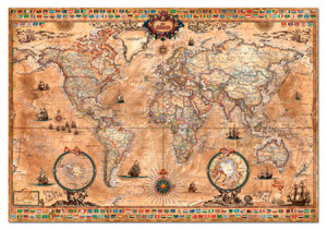 Educa-Puzzle 1000 Teile: Antike Weltkarte