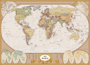 Eurographics-Puzzle 1000 Teile: Weltkarte