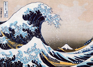 Eurographics-Puzzle 1000 Teile: Hokusai - Great Wave Kanagawa