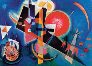 Eurographics-Puzzle 1000 Teile: Kandinsky - Blau