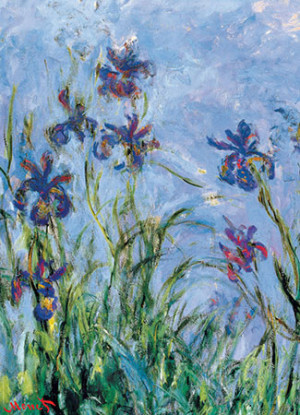 Eurographics-Puzzle 1000 Teile: Monet - Irises