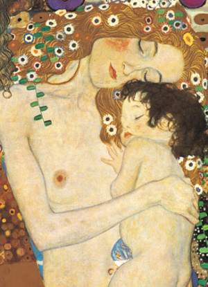 Eurographics-Puzzle 1000 Teile: Klimt - Mutter und Kind