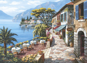 Cafe mit Ausblick