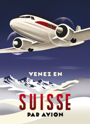 Eurographics-Puzzle 1000 Teile: Suisse par Avion