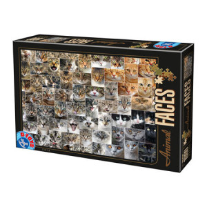 Collage mit Katzen