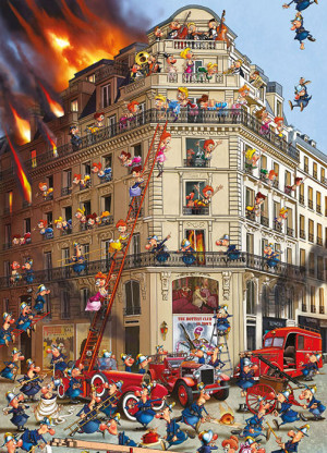 Piatnik-Puzzle 1000 Teile: Feuerwehr