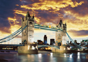 Schmidt-Spiele-Puzzle 1000 Teile: Tower Bridge, London