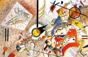 Piatnik-Puzzle 1000 Teile: Kandinsky, Bustling Aquarelle