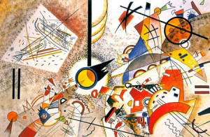 Kandinsky, Bustling Aquarelle