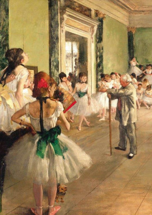 Piatnik-Puzzle 1000 Teile: Degas, Der Tanzunterricht