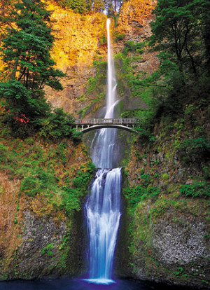 Eurographics-Puzzle 1000 Teile: Multnomah Wasserfall
