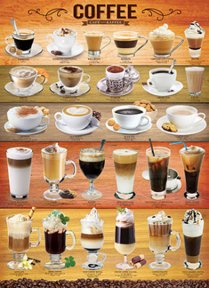 Eurographics-Puzzle 1000 Teile: Coffee