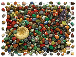 Cobble Hill-Puzzle 500 Teile: Steinkollektion