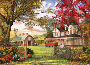 Eurographics-Puzzle 1000 Teile: Alte Kürbis Farm