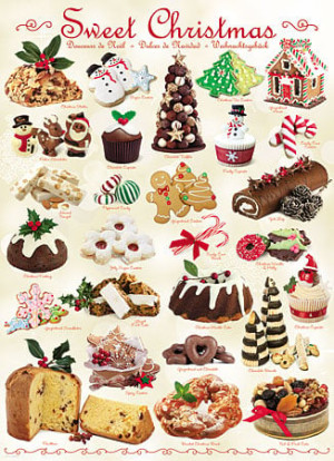 Eurographics-Puzzle 1000 Teile: Weihnachtsgebäck