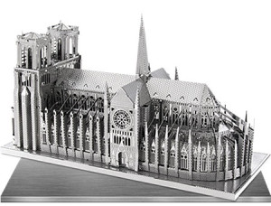 Metal Earth-Puzzle 50 Teile: Metal Earth: Premium Series|Notre Dame - 3D Metall Puzzle