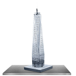 Metal Earth-Puzzle 20 Teile: Metal Earth|One World Trade Center - 3D Metall Puzzle