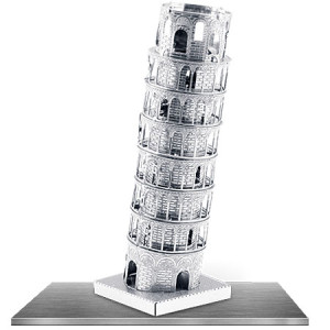 Metal Earth-Puzzle 20 Teile: Metal Earth|Schiefer Turm von Pisa - 3D Metall Puzzle