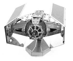 Metal Earth-Puzzle 21 Teile: Star Wars Metal Earth|Darth Vader TIE Fighter - 3D Metall Puzzle