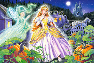 Castorland-Puzzle 40 Teile: Aschenputtels Traum