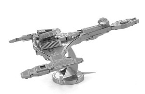 Metal Earth-Puzzle 24 Teile: Star Trek Metal Earth|Klingonischer VorCha - 3D Metall Puzzle