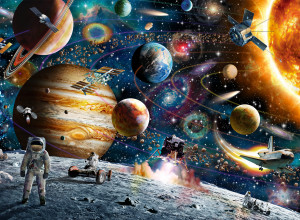 Ravensburger-Puzzle 150 Teile: Im Weltall