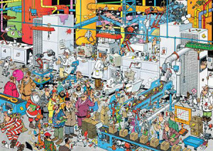 Jan van Haasteren - Die Süßigkeitenfabrik