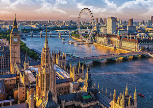 Trefl Puzzle-Puzzle 1000 Teile: Londoner Stadtansichten