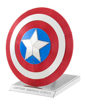 Marvel Avengers Metal Earth - Captain America ́s Schild - 3D Metall Puzzle