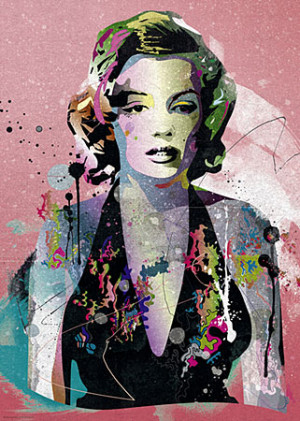 Heye-Puzzle 1000 Teile: Marilyn Monroe Porträt