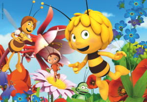 Ravensburger-Puzzle 12 Teile: Biene Maja auf der Blumenwiese