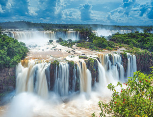 Wasserfälle von Iguazu in Brasilien