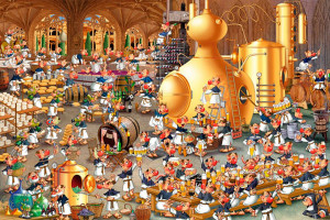 Piatnik-Puzzle 1000 Teile: Brauerei