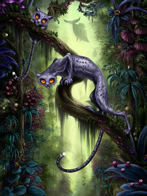 Felis Glauca Baes