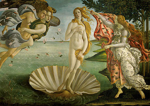 Die Geburt der Venus, Botticelli
