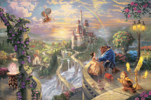 Schmidt-Spiele-Puzzle 1000 Teile: Disney - Die Schöne und das Biest
